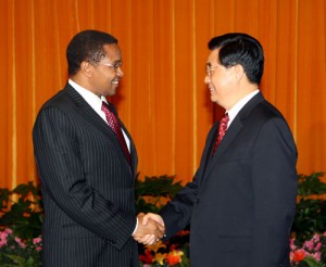 President Kikwete and President Hu Jintao