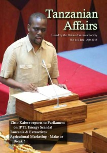 TA 110 cover featured Zitto Kabwe addressing parliament (photo Deus Bonaventura http://mhagalle.blogspot.com/) 