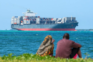  Clemens Schulte docks into Dar es Salaam in late August.