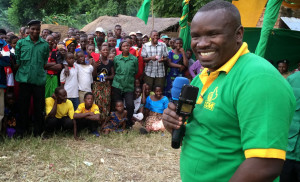 The late Deo Filikunjombe MP speaking at Ludewa in Feb 2015 http://www. hakingowi.com/.