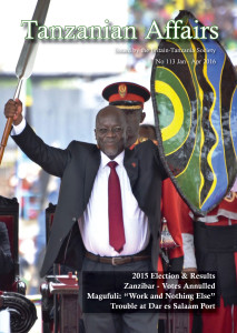 TA 113 cover features President Magufuli at his inauguration
